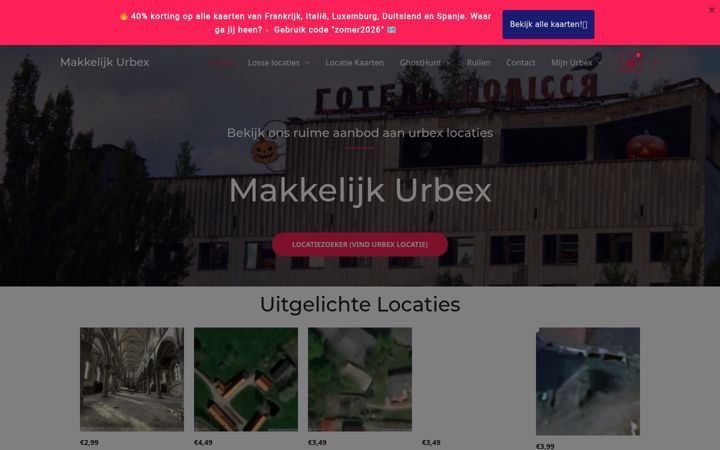 Screenshot of makkelijkurbex.nl