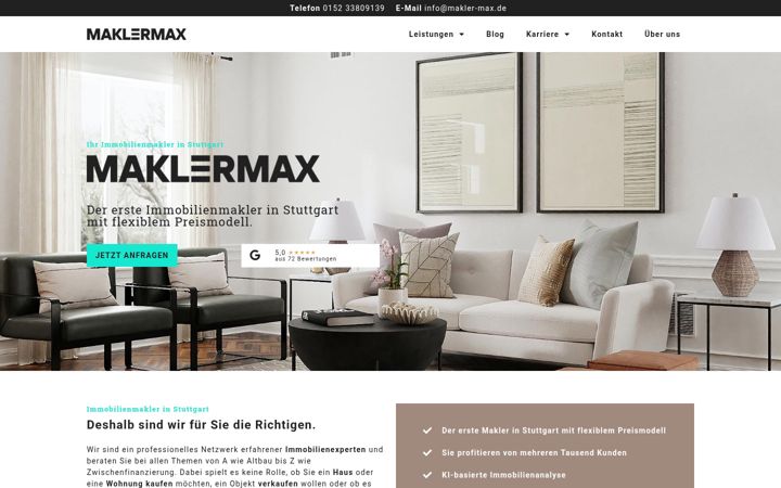 Screenshot of makler-max.de