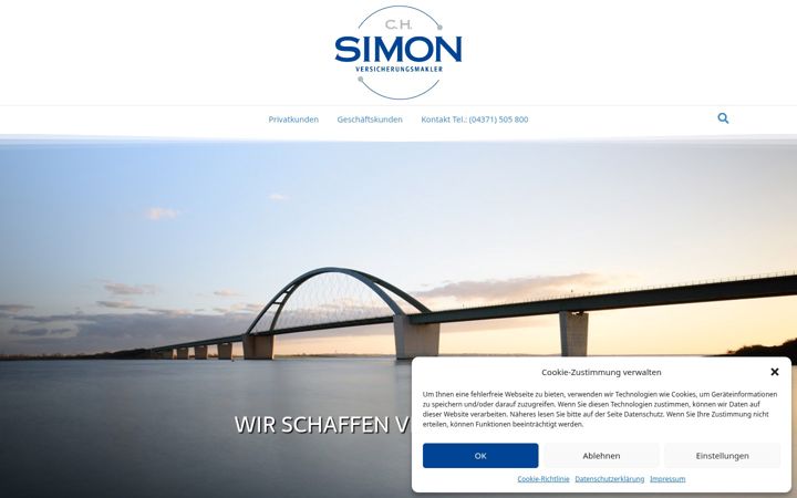 Screenshot of makler-simon.de