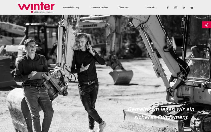 Screenshot van makler-winter.at