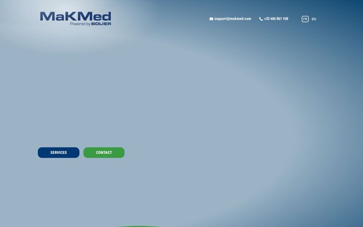 Screenshot of makmed.fr