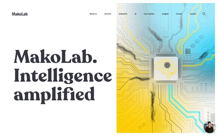 Screenshot of makolab.com