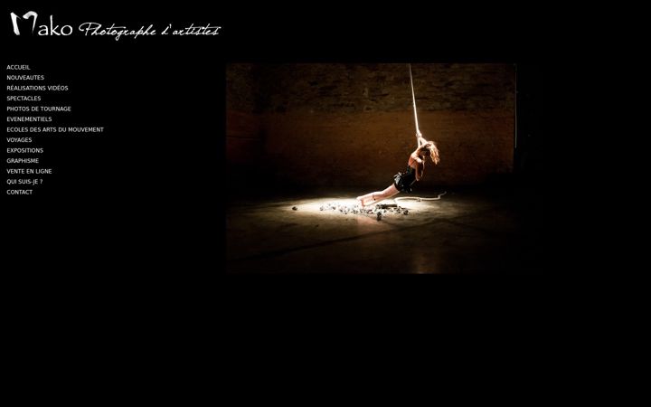 Screenshot of makophotographe.com