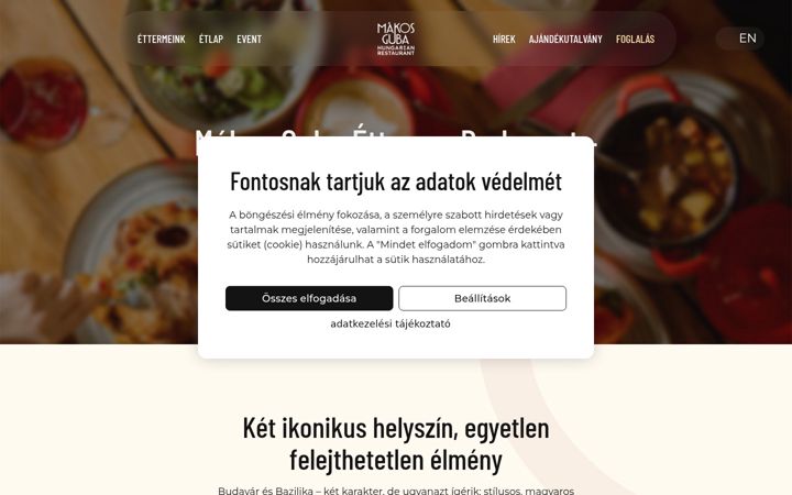 Екранна снимка на makosguba.hu