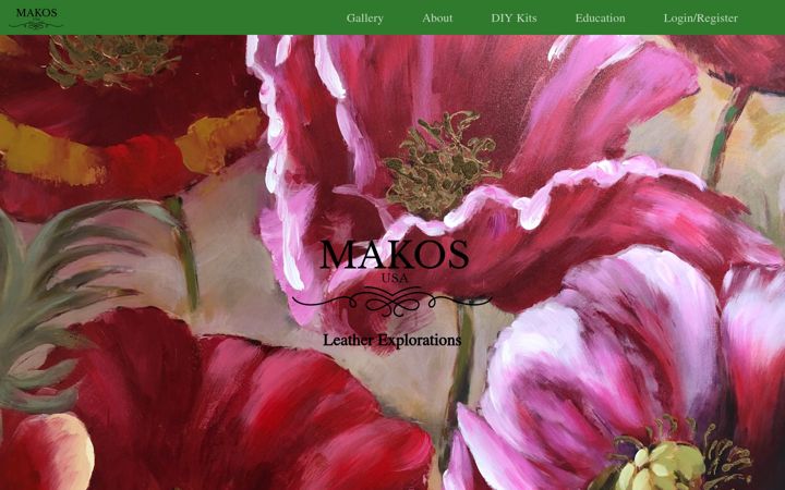 Screenshot of makosusa.com
