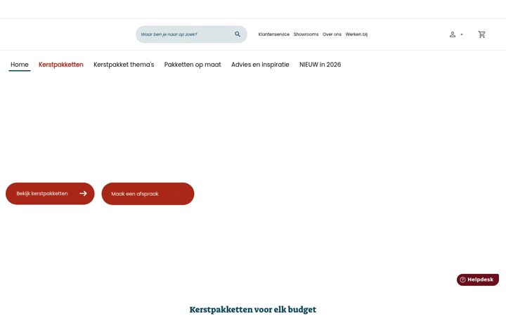 Screenshot of makrokerstpakketten.nl