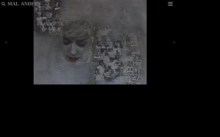 Screenshot of mal-anders-galerie.de