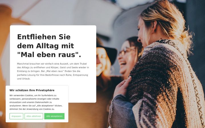Screenshot of mal-eben-raus.de