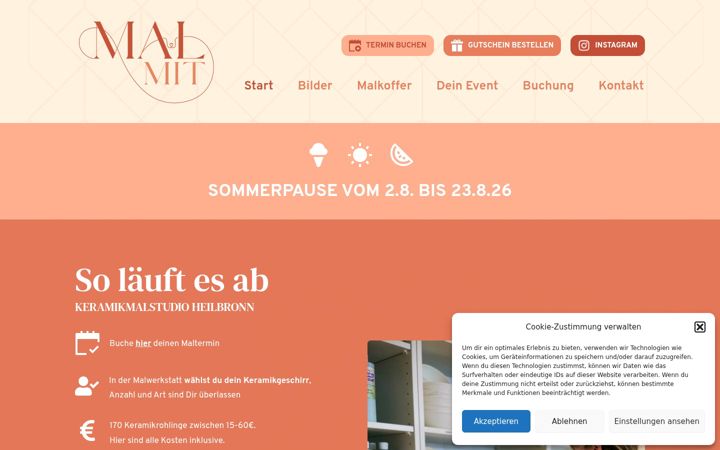 Screenshot of mal-mit-herz.de