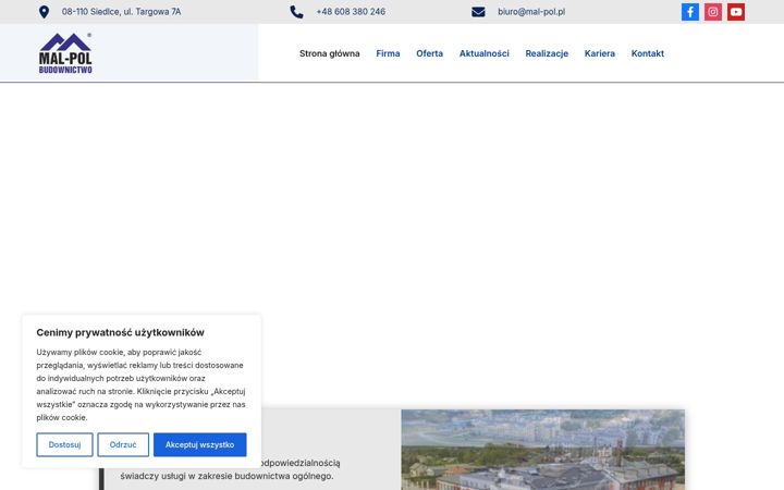 Screenshot of mal-pol.pl