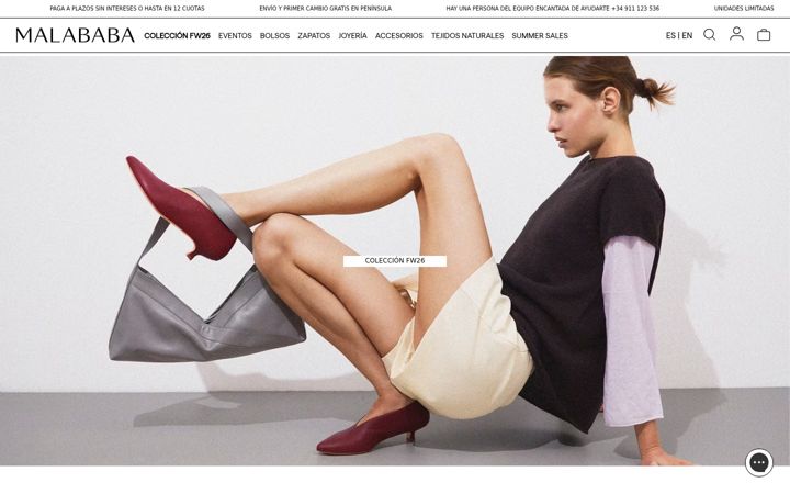 Screenshot of malababa.com