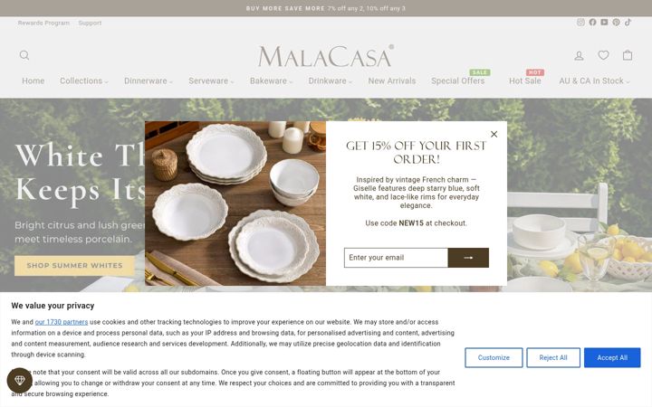 Screenshot of malacasa.com