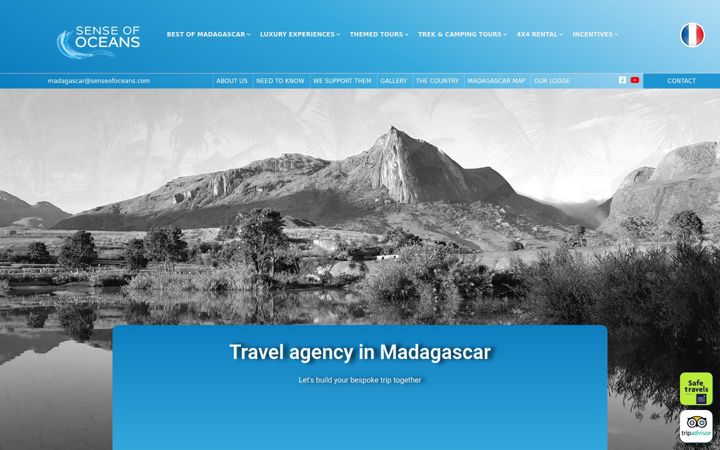 Screenshot of malagasy-tours.com