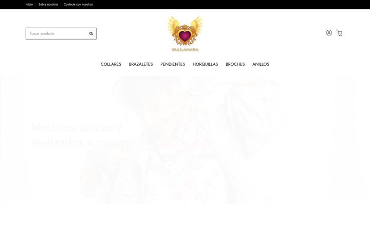 Captura de ecrã de malagata.es
