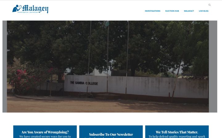 Screenshot of malagen.org