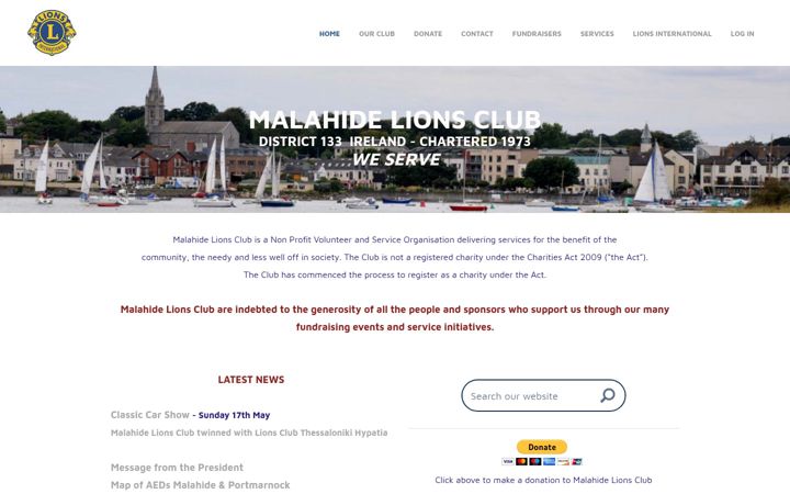Screenshot of malahidelions.com