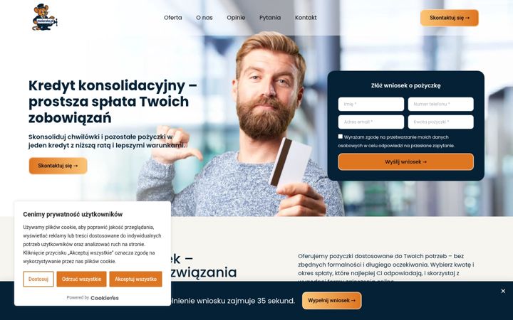 Screenshot of malarata.pl