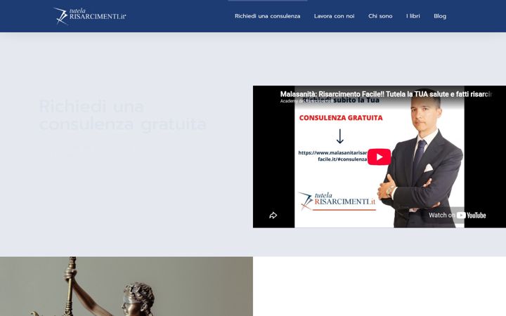 Screenshot of malasanitarisarcimentofacile.it
