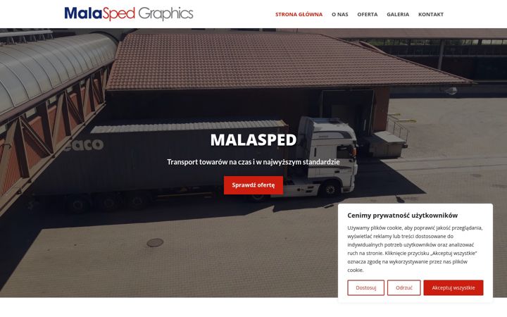 Screenshot of malasped.pl