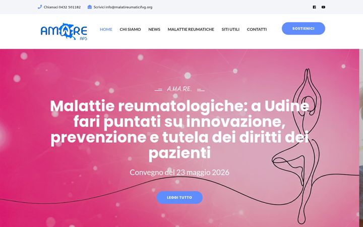 Screenshot of malatireumaticifvg.org
