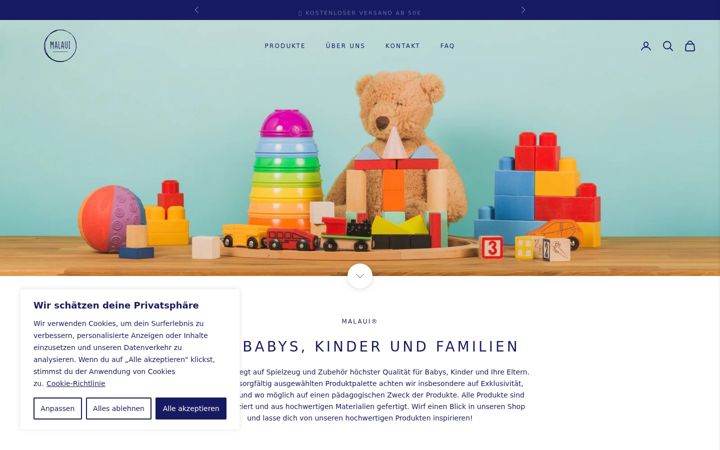 Screenshot of malaui.de