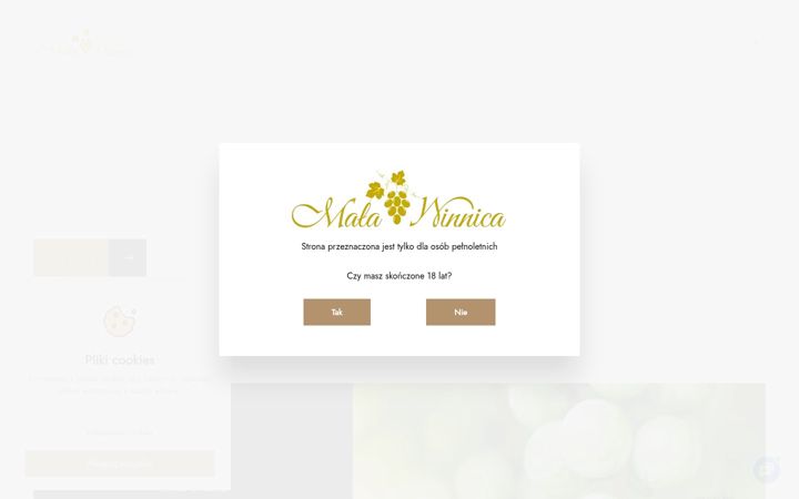 Screenshot of malawinnica.pl