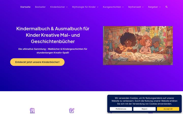 Screenshot of malbuchab3.de
