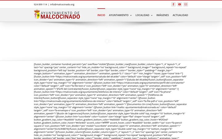 Screenshot of malcocinado.org