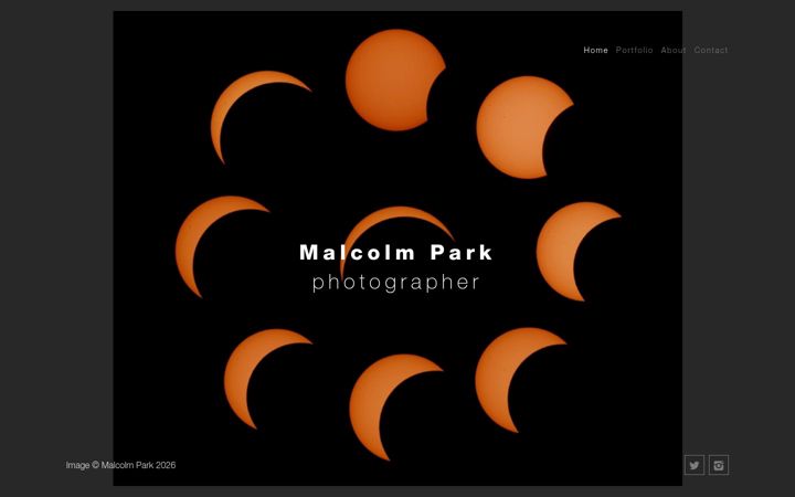 Screenshot of malcolmpark.com