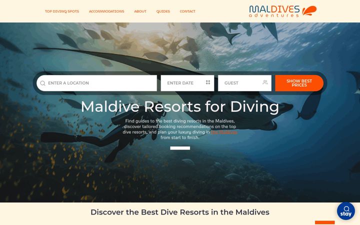Képernyőkép: maldivesdiveadventures.com
