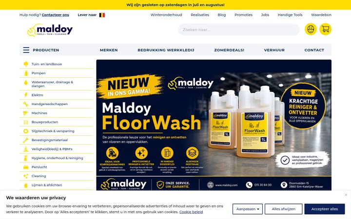 Screenshot of maldoy.com