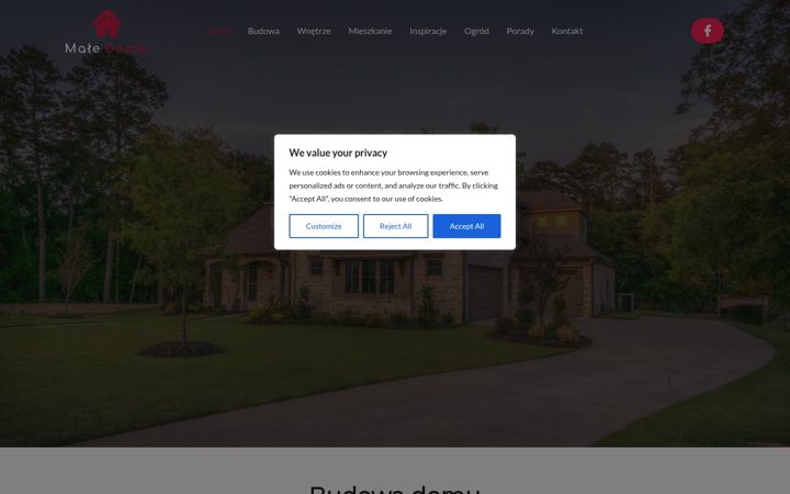Screenshot of male-domki.pl