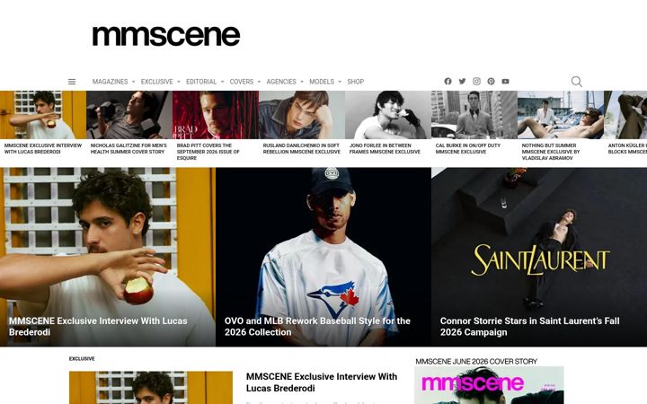 Screenshot of malemodelscene.net
