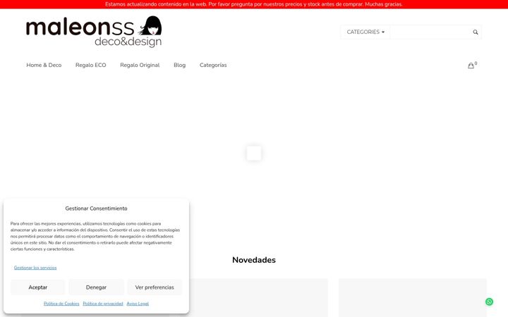 Screenshot of maleonss.com