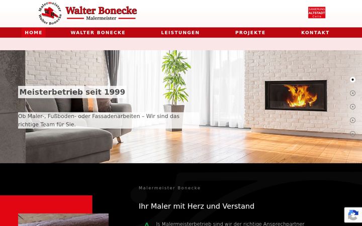 Captura de pantalla de maler-bonecke.com