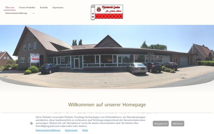 Screenshot of maler-geesken.de