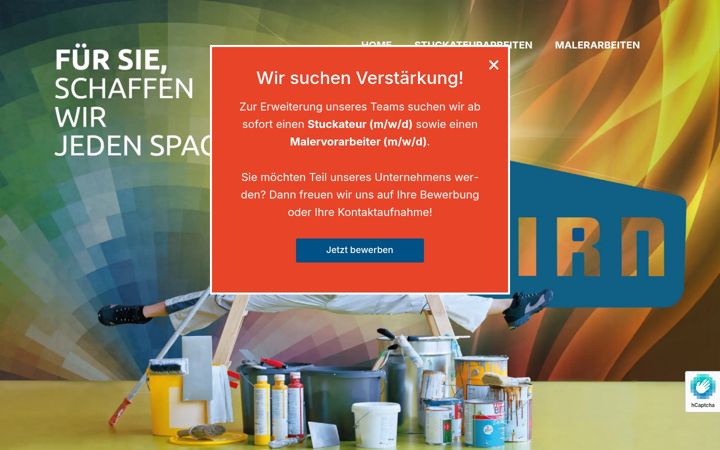 Screenshot of maler-kirn.com
