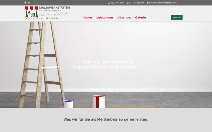 Screenshot of maler-meinerzhagen.de