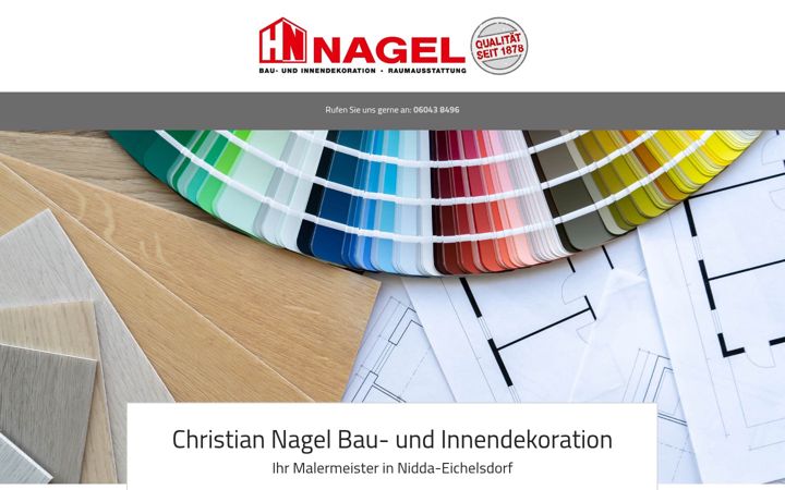 Screenshot of maler-nagel.com