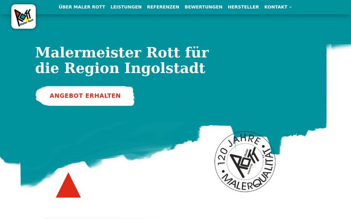 Screenshot of maler-rott.de