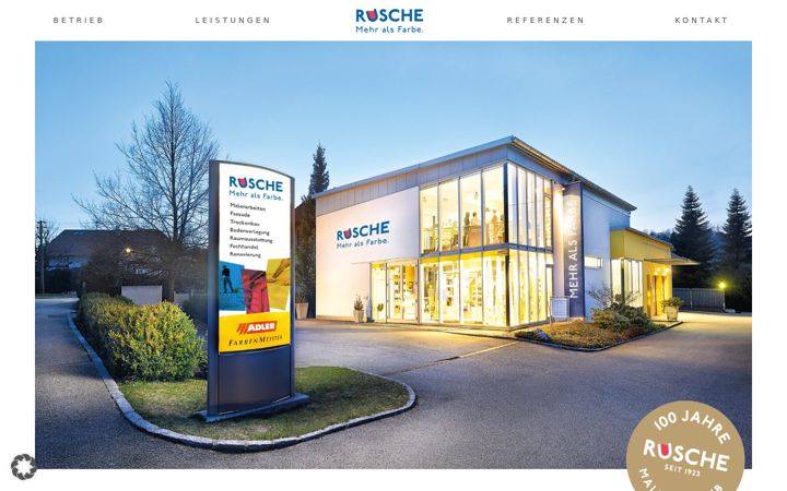 Screenshot of maler-rusche.com