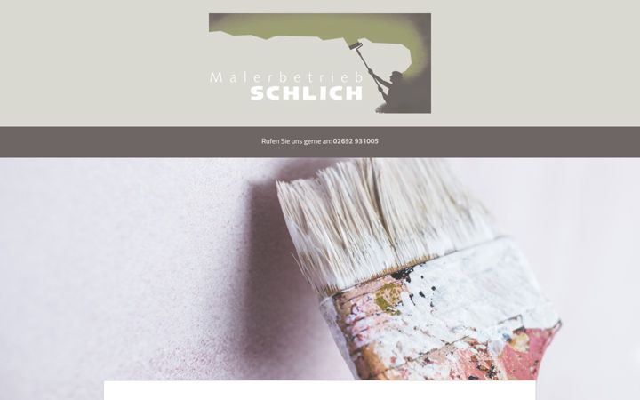 Screenshot of maler-schlich-kelberg.de