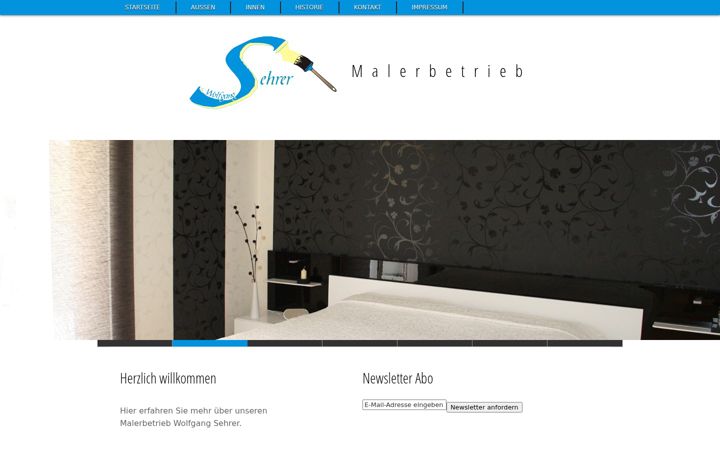 Screenshot of maler-sehrer.de
