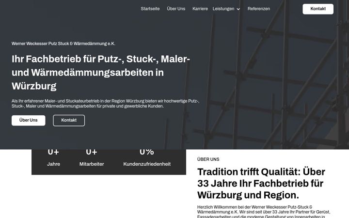 Ekrano kopija maler-weckesser.de