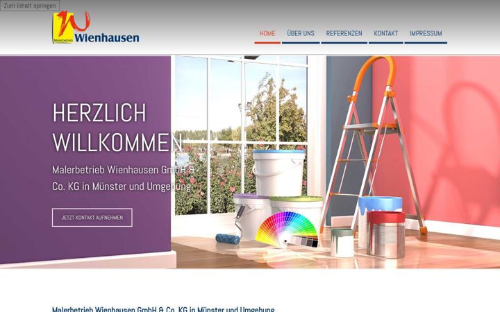 Screenshot of maler-wienhausen.de