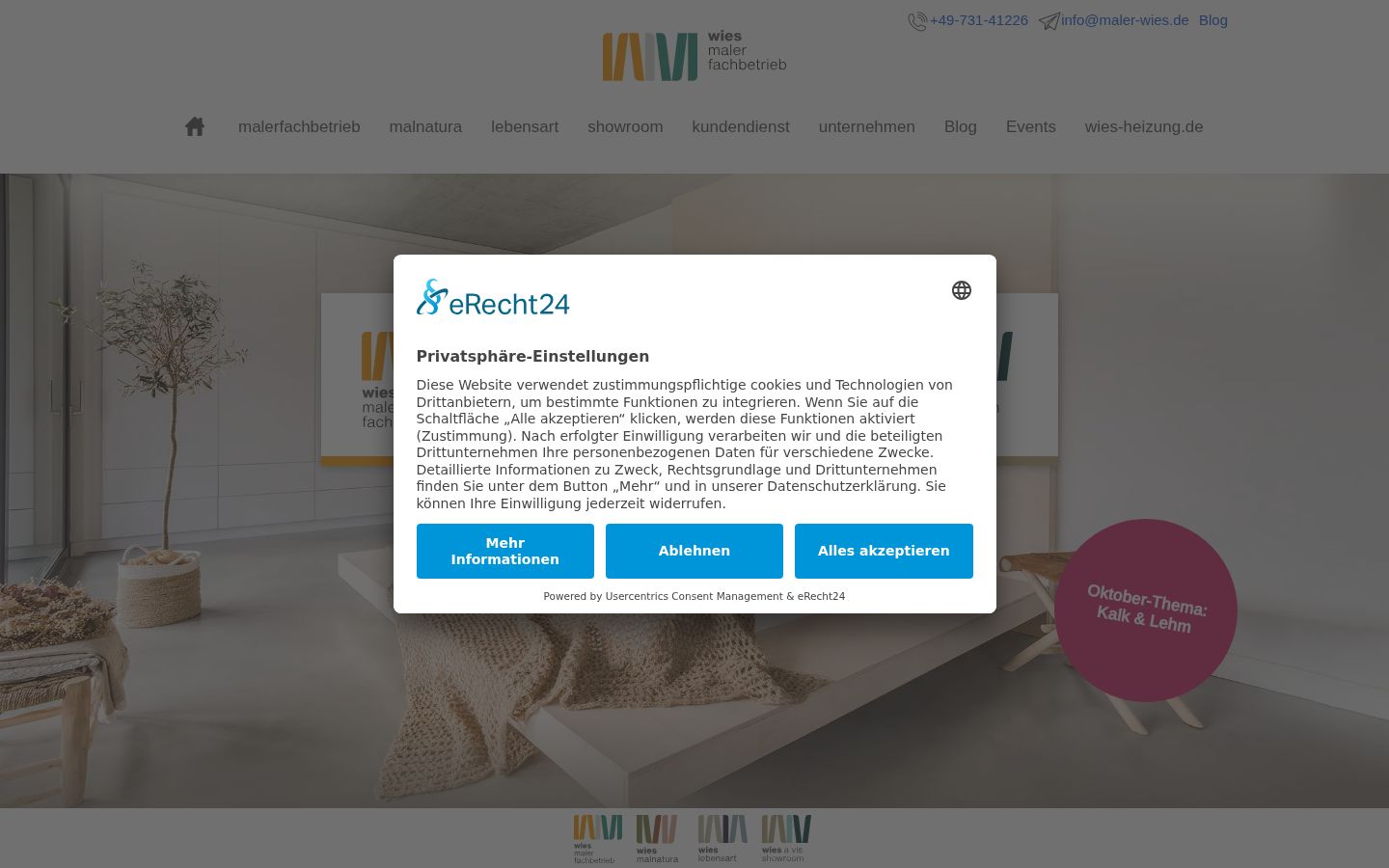 Zrzut ekranu banera zgody wyświetlanego przed jakąkolwiek interakcją