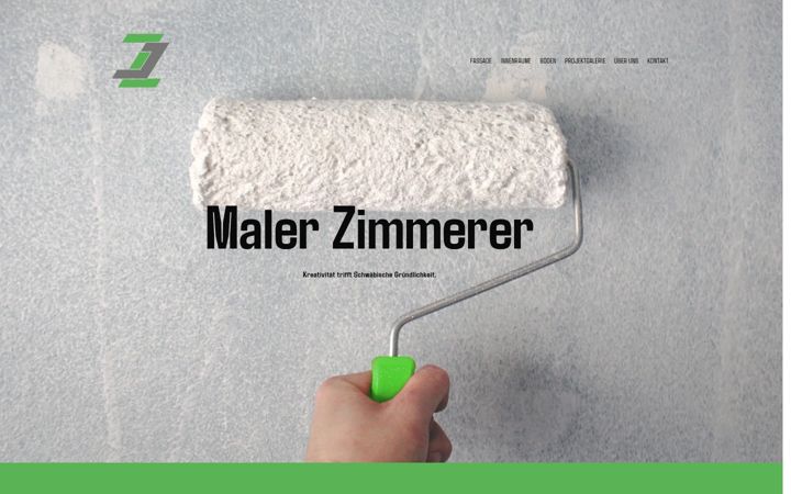 Screenshot of maler-zimmerer.eu