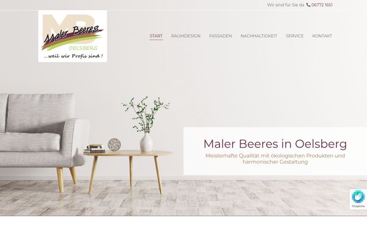 Screenshot of malerbeeres.de
