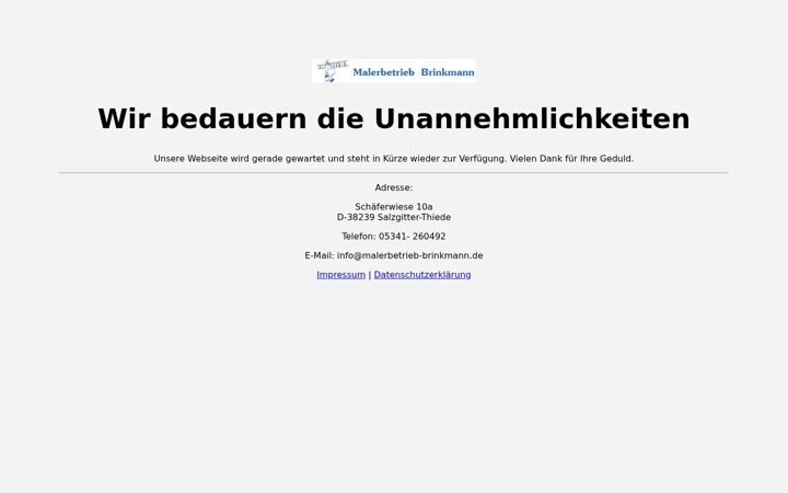 Screenshot of malerbetrieb-brinkmann.de