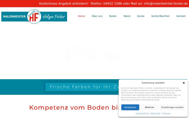 Screenshot of malerbetrieb-fecker.de